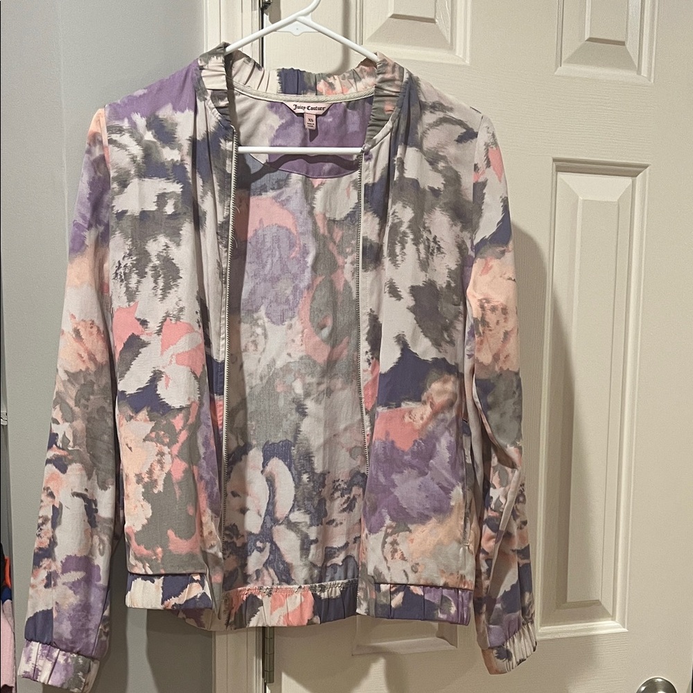 Juicy Couture Multicolor Floral Blazer